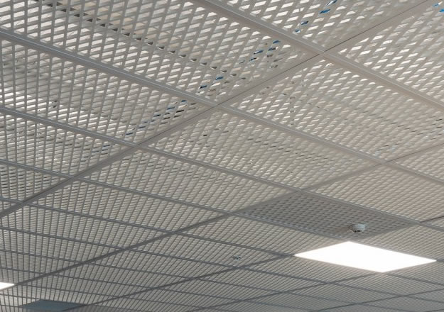 Diamond opening expanded sheet,architectural mesh for sound absorption ceilings
