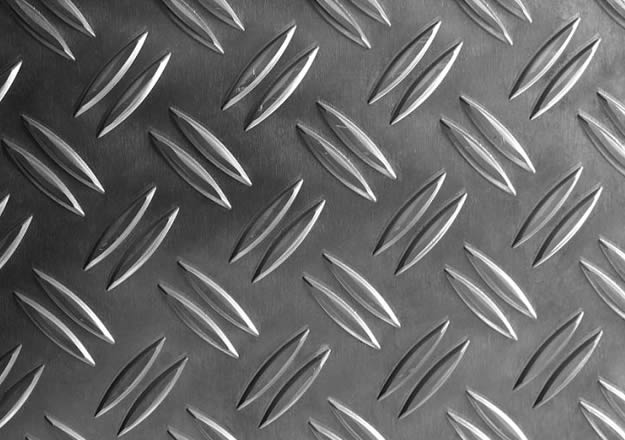 Aluminium sheet 1 225m x 2 5m x 1 5mm - Aluminium checker plate diamond  plate tread plate